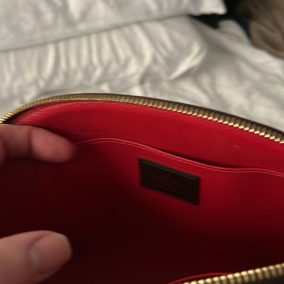 Louis Vuitton cosmetics pouch in Damier canvas - Picture 3 of 5